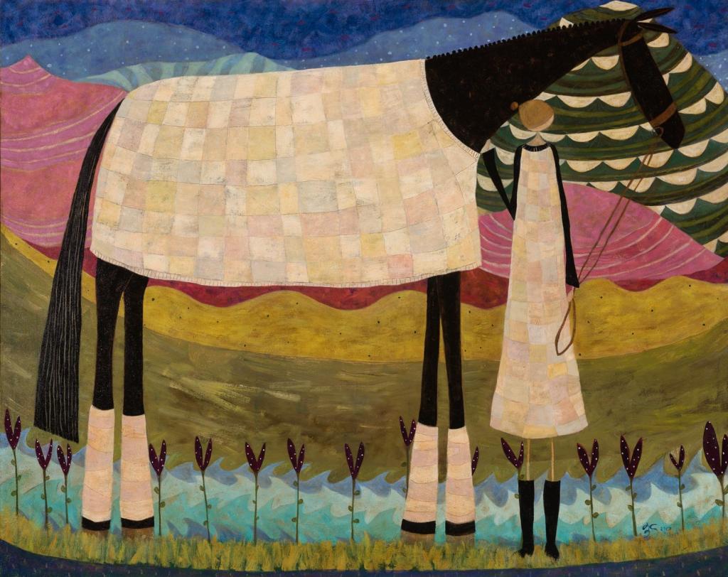 “Santa Anita,” by Ellen Skidmore 